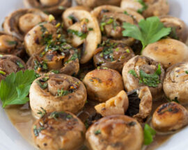 Spicy Garlic Mushroom