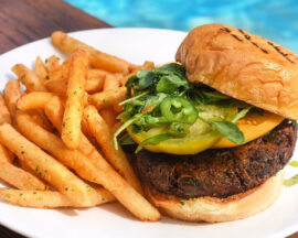 Vegetable Pakora / French Fries + Vegetable Sandwich / Vegetable Burger
