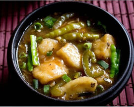 Chilly Paneer in Gravy