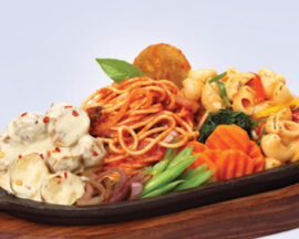 Garden Veg. Pasta Sizzler