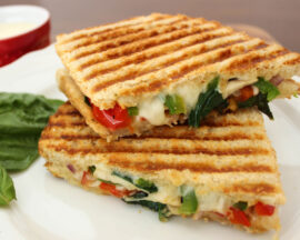 Vegetable Cheese Sandwich (Plain)