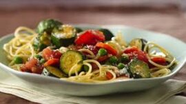 Garden Vegetable Pasta Sizzler