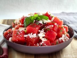 Water Melon Feta Salad